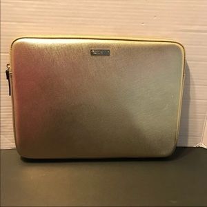 Gold Kate Spade MacBook Pro case